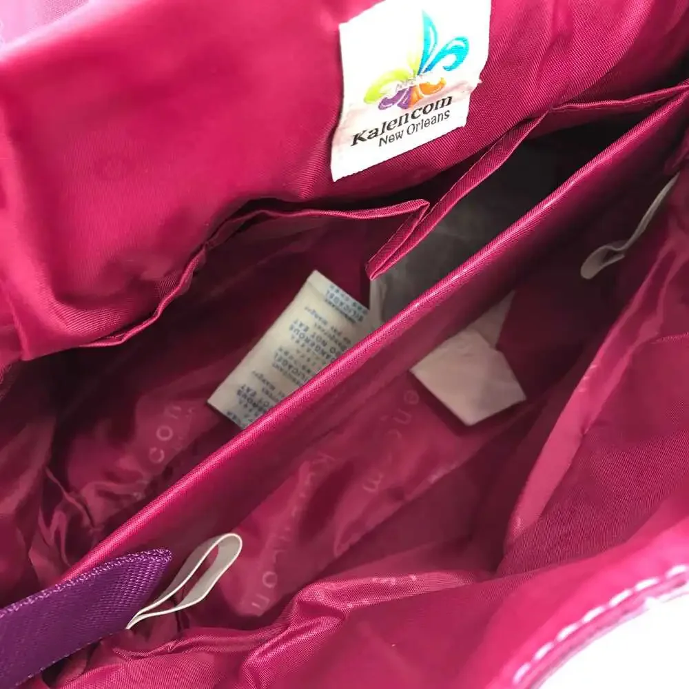 Purple Adjustable Strap Messenger Baby Bag | New With Tags
